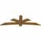 Ekena Millwork Davenport Rough Sawn Timber Gable Bracket, Western Red Cedar, 84"W x 28"H x 2"D x 6"F, 8/12 Pitch GBW084X28X0206DAV00RWR - alternate 5